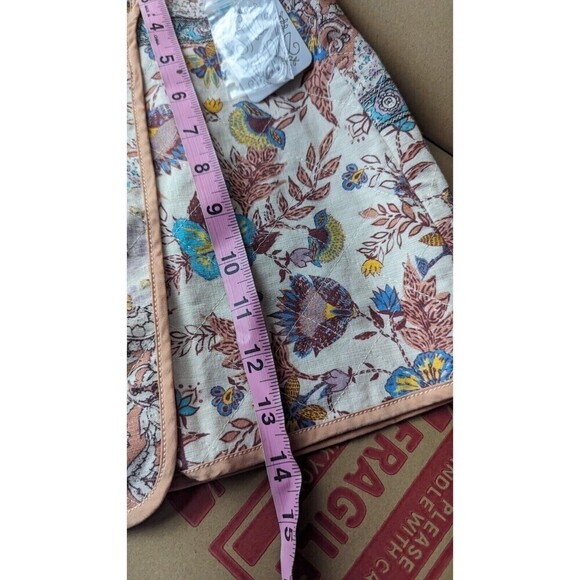 NWT‎ $128 FREE PEOPLE Mad Love Quilted Patchwork Floral Wrap Skirt Size 4 - Picture 12 of 12